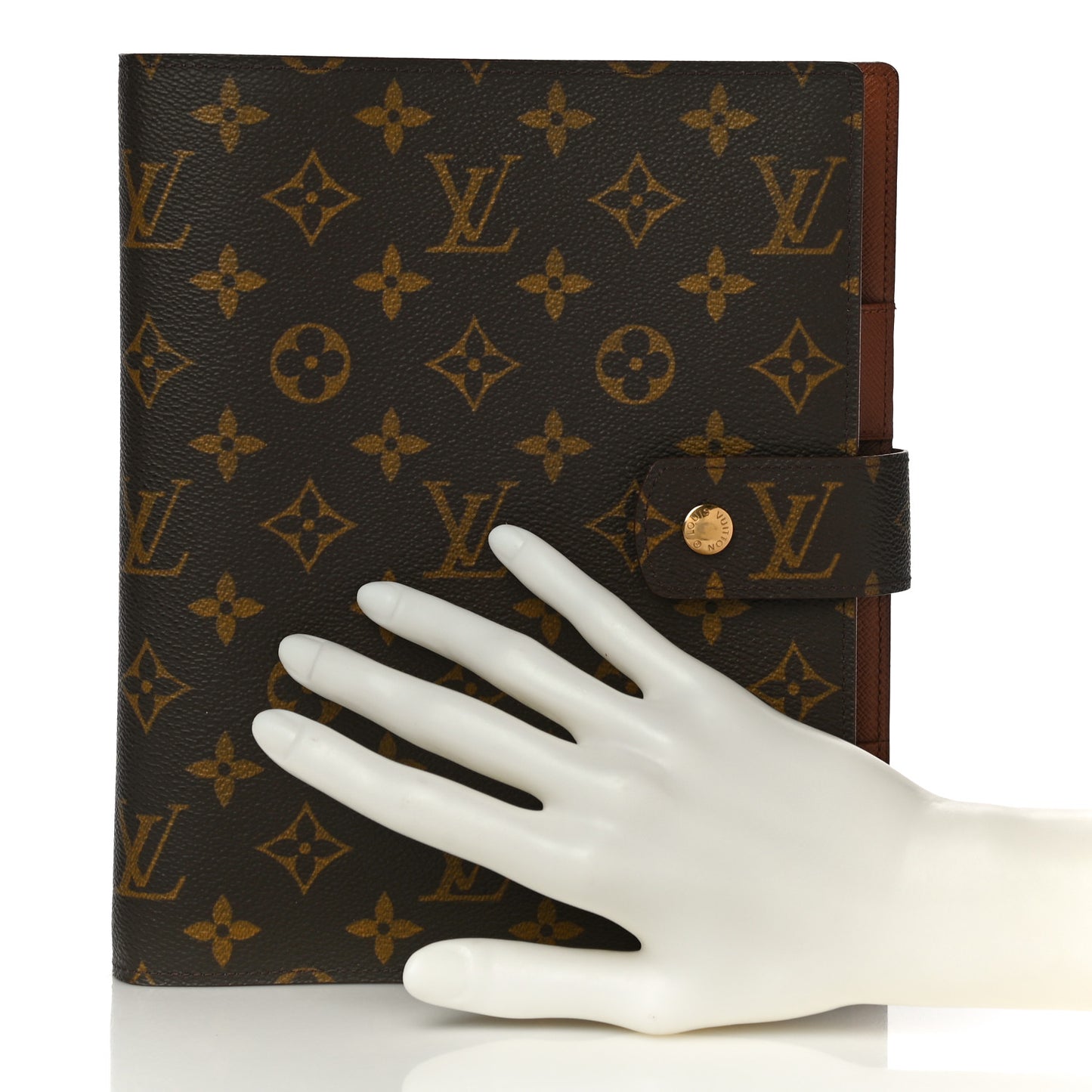 Monogram Large Ring Agenda Cover