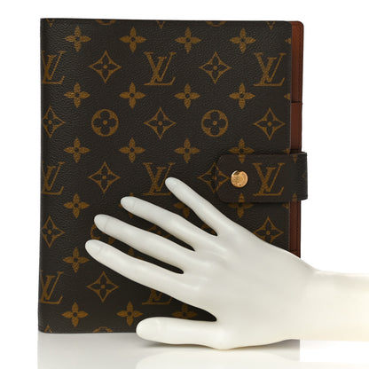 Louis Vuitton Monogram Large Ring Agenda Cover 2 of 11