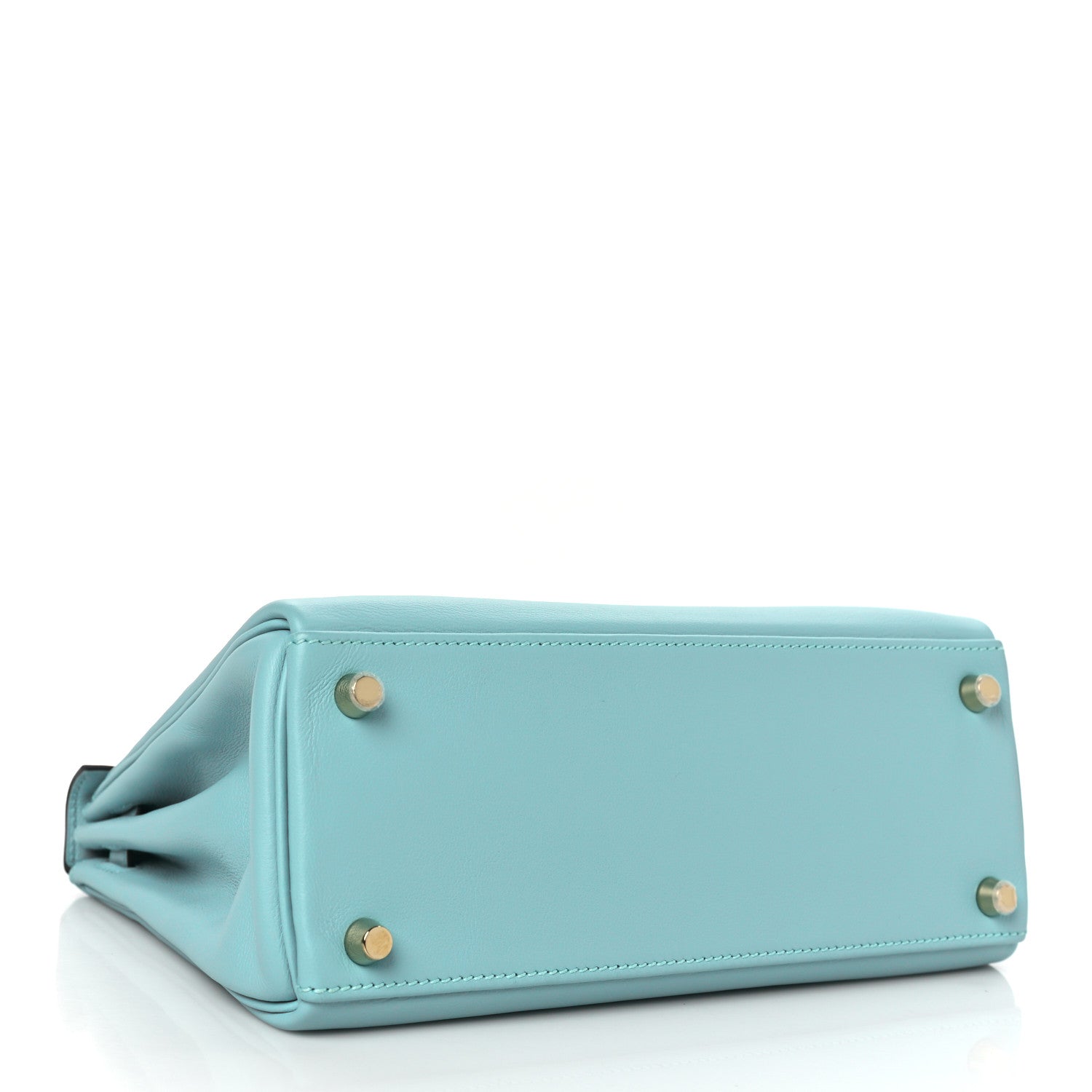 Hermes Swift Kelly Retourne 25 Bleu Atoll 4 of 10