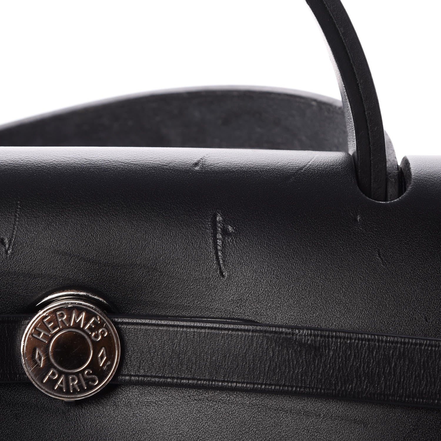Hermes Toile Barenia Herbag Zip 31 PM Bleu de Prusse 7 of 12