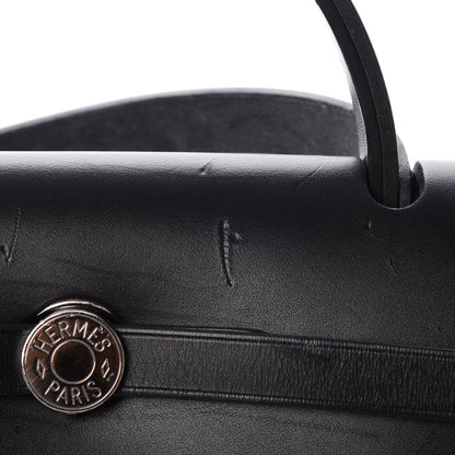 Hermes Toile Barenia Herbag Zip 31 PM Bleu de Prusse 7 of 12
