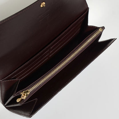 Louis Vuitton Vernis Sarah Wallet Amarante 5 of 7