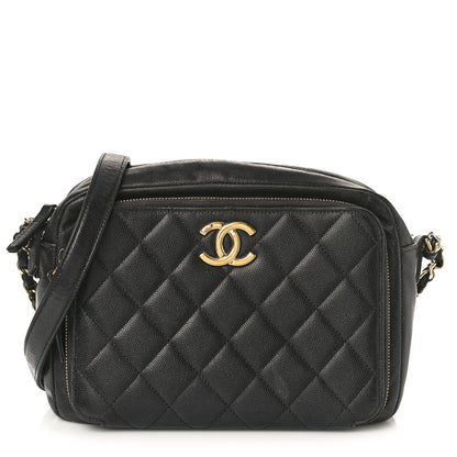 Chanel Caviar Quilted Medium Business Affinity Camera Case Black 1 of 11