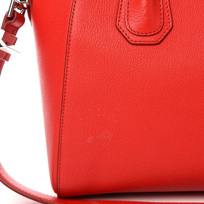 Givenchy Sugar Goatskin Small Antigona Red 10 of 11