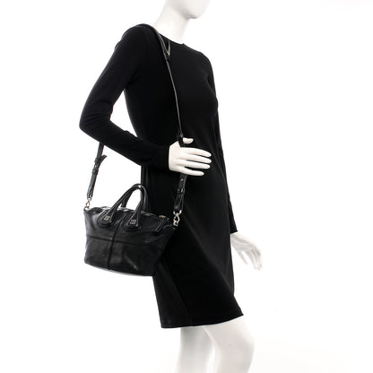 Givenchy Sugar Goatskin Micro Nightingale Black 2 of 9