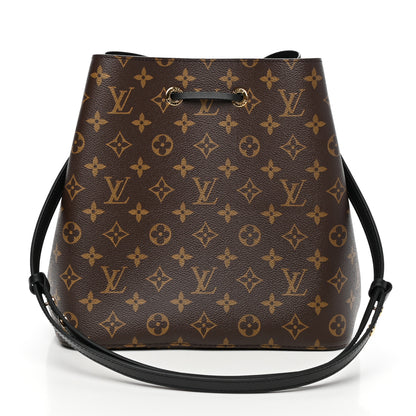 Louis Vuitton Monogram Neonoe MM Black 3 of 10