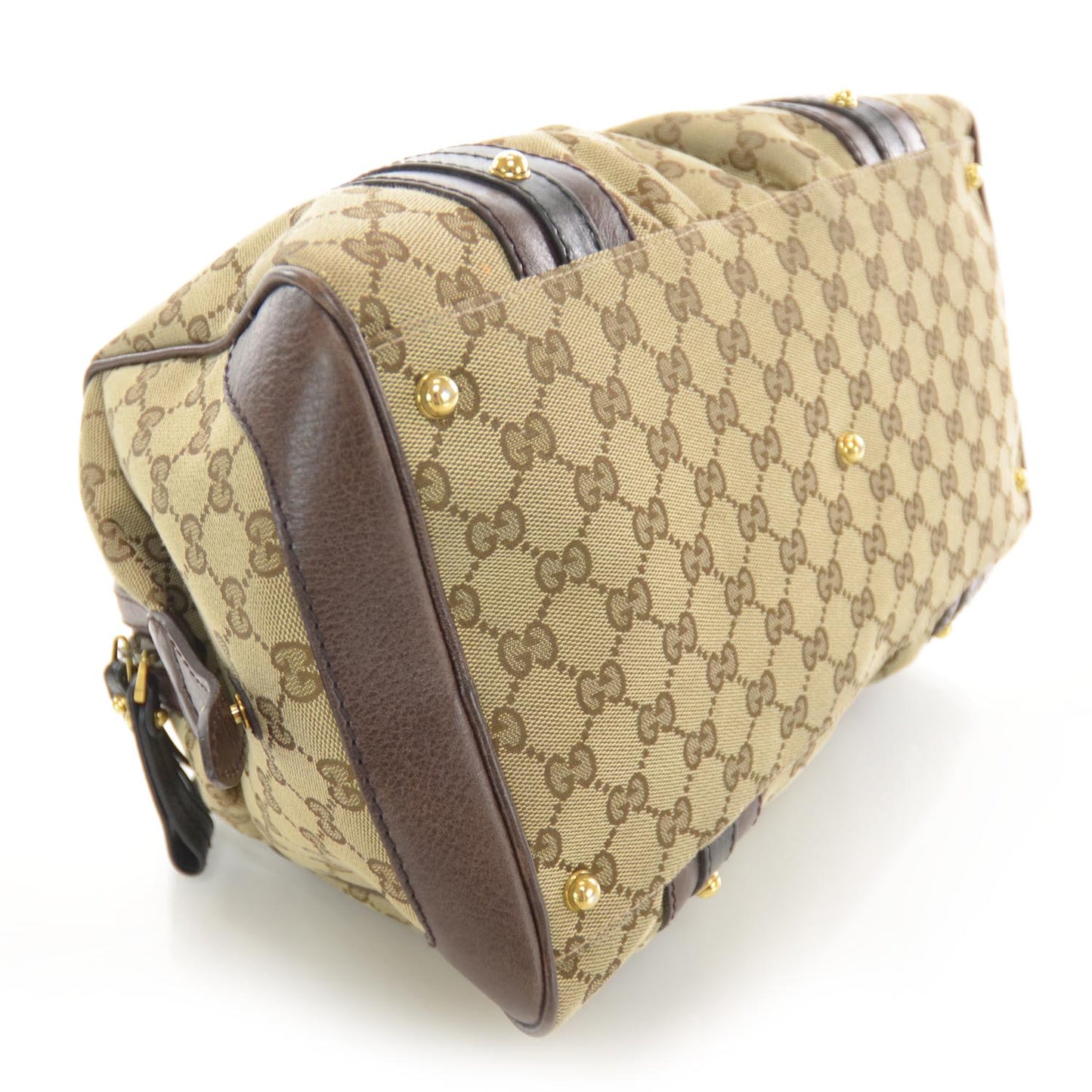 Monogram Interlocking Medium Boston Ebony