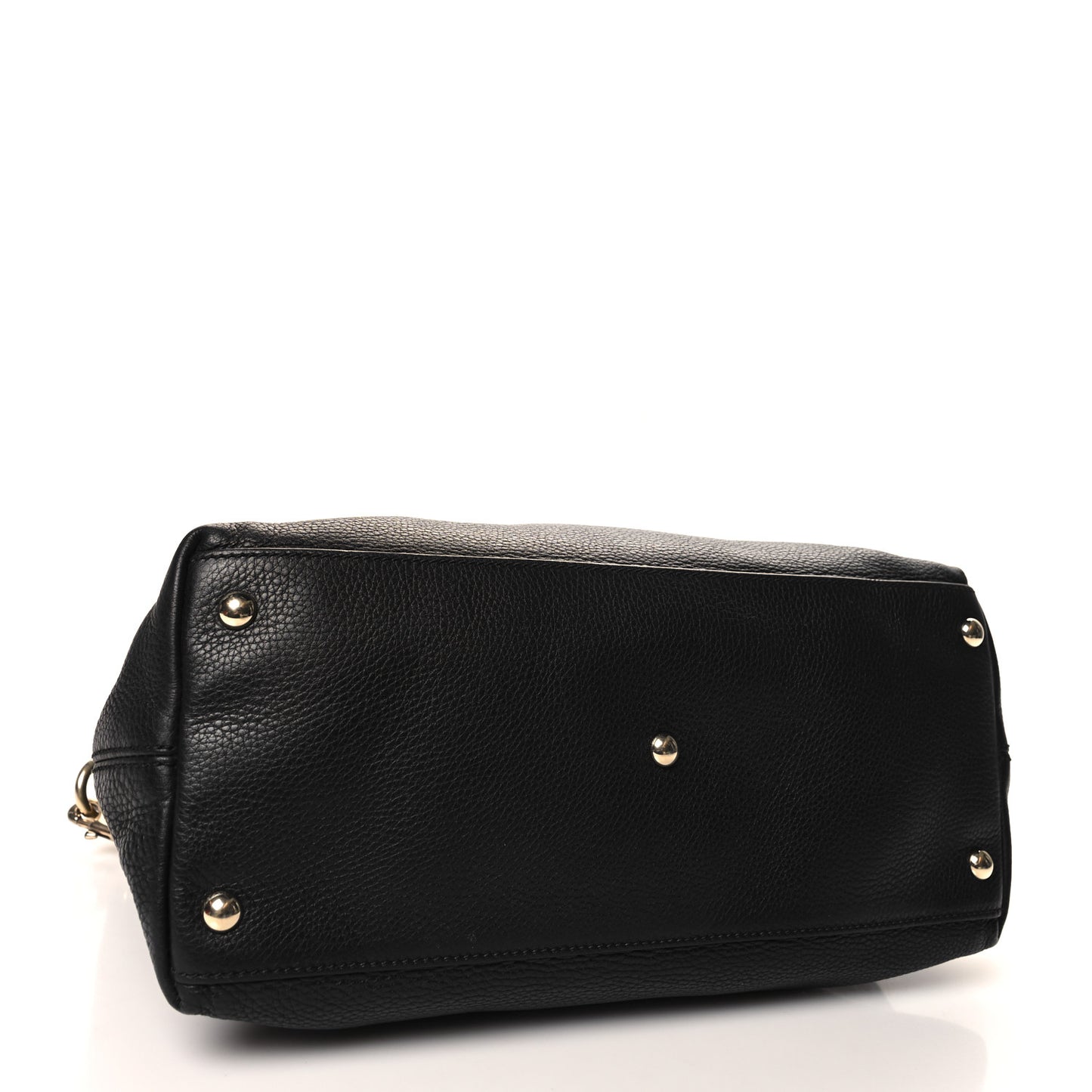Cellarius Calfskin Small Soho Top Handle Satchel Black