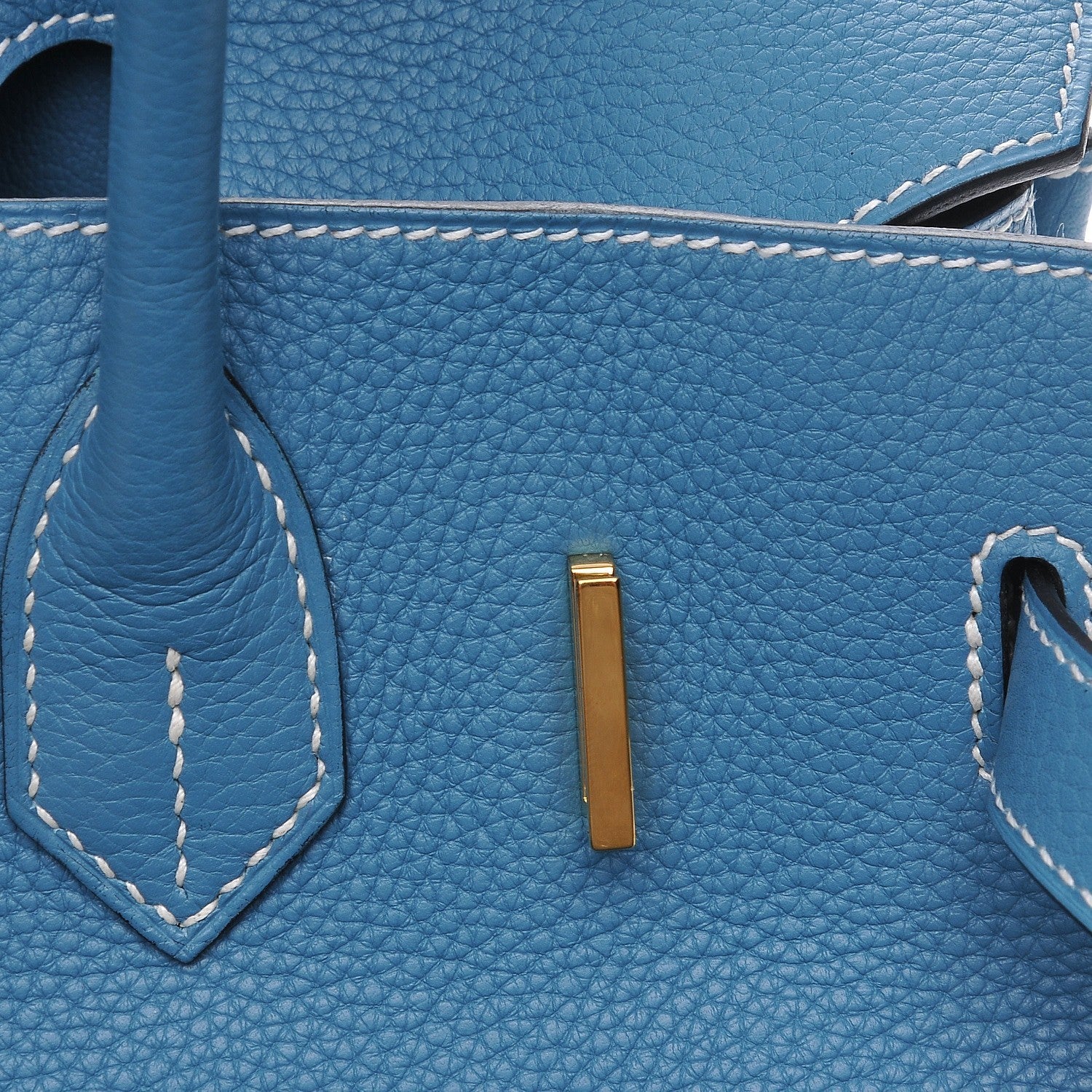Hermes Togo Birkin 30 Blue Jean 18 of 23