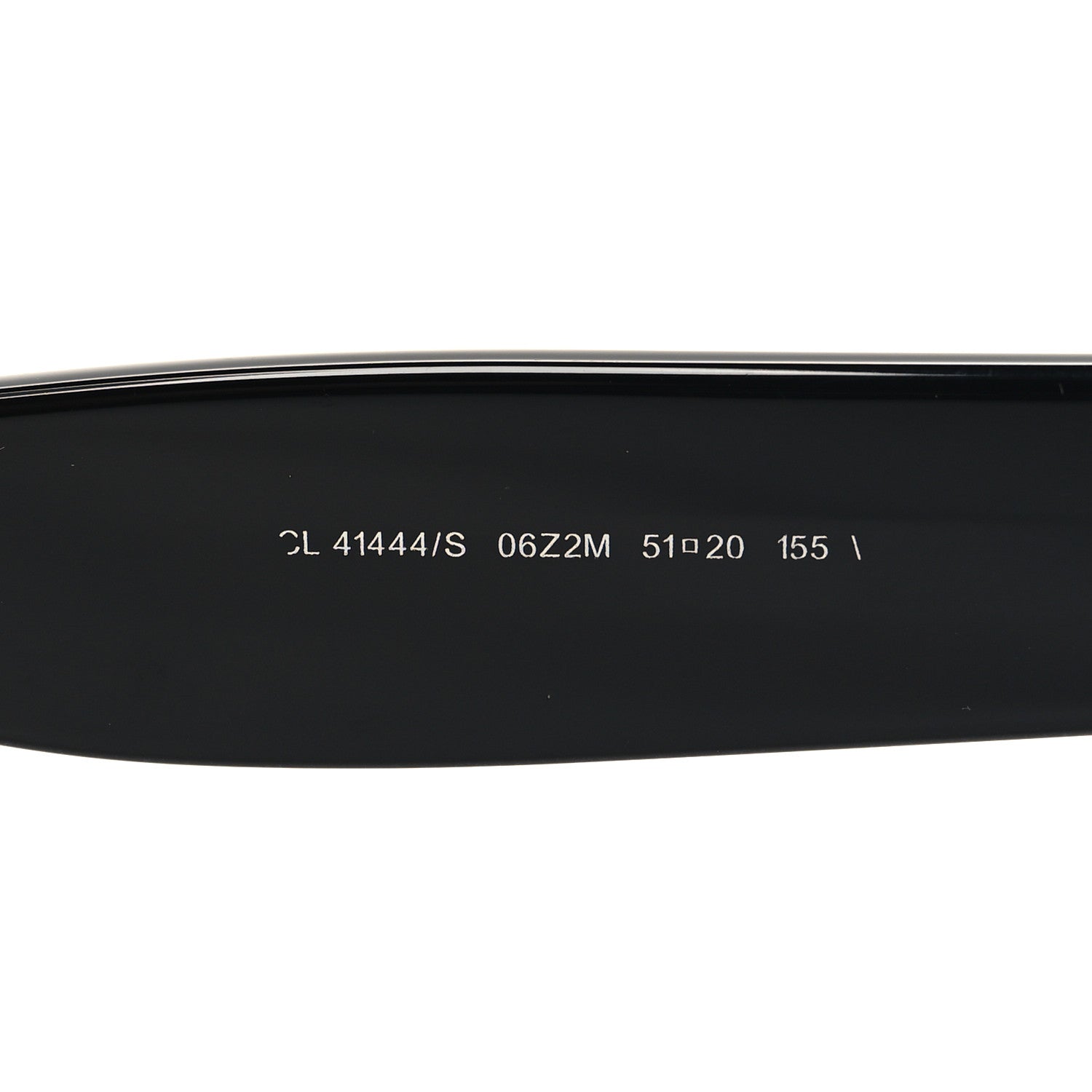 Celine Acetate Kim Sunglasses CL 41444/S Black 6 of 7