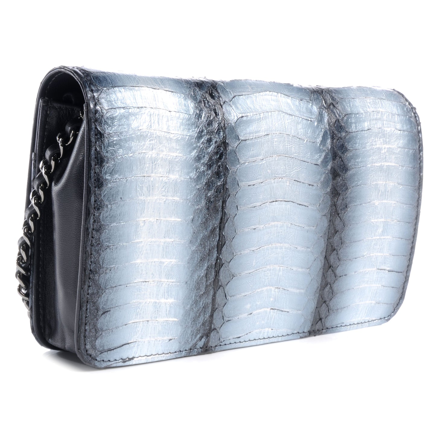Python Wallet On Chain WOC Blue and Silver