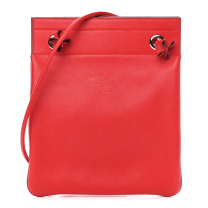 Hermes Milo Lambskin Swift Mini Aline Rouge De Coeur 1 of 8