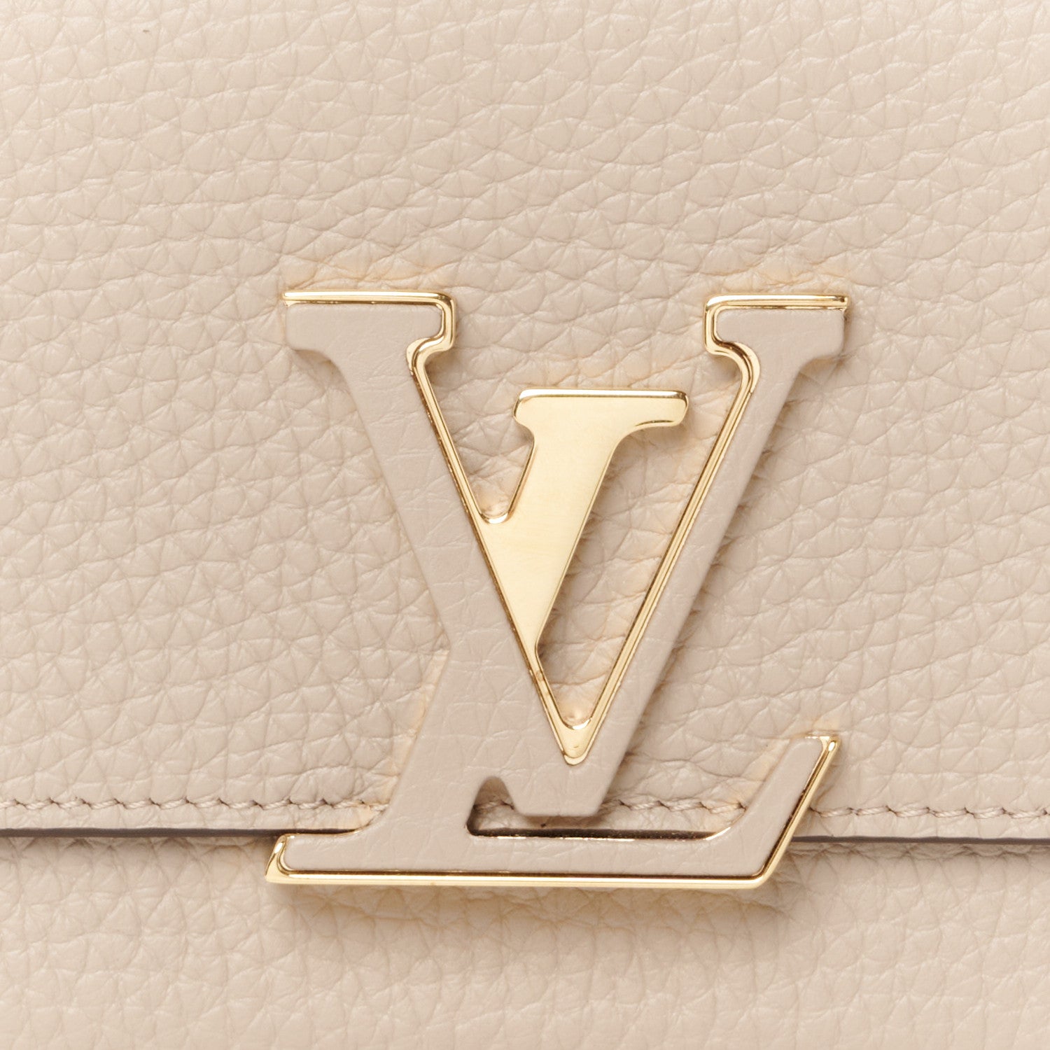 Louis Vuitton Taurillon Capucines Wallet Galet 7 of 10