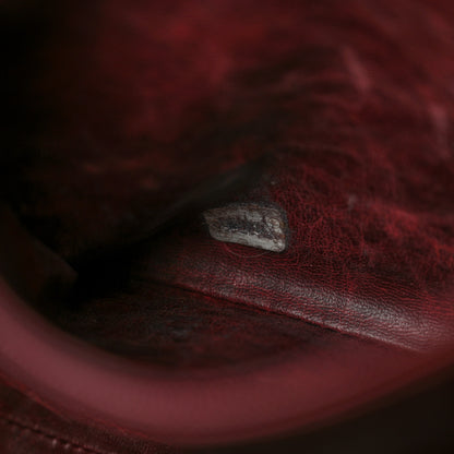 Chanel Caviar Flap Shoulder Bag Burgundy 8 of 22