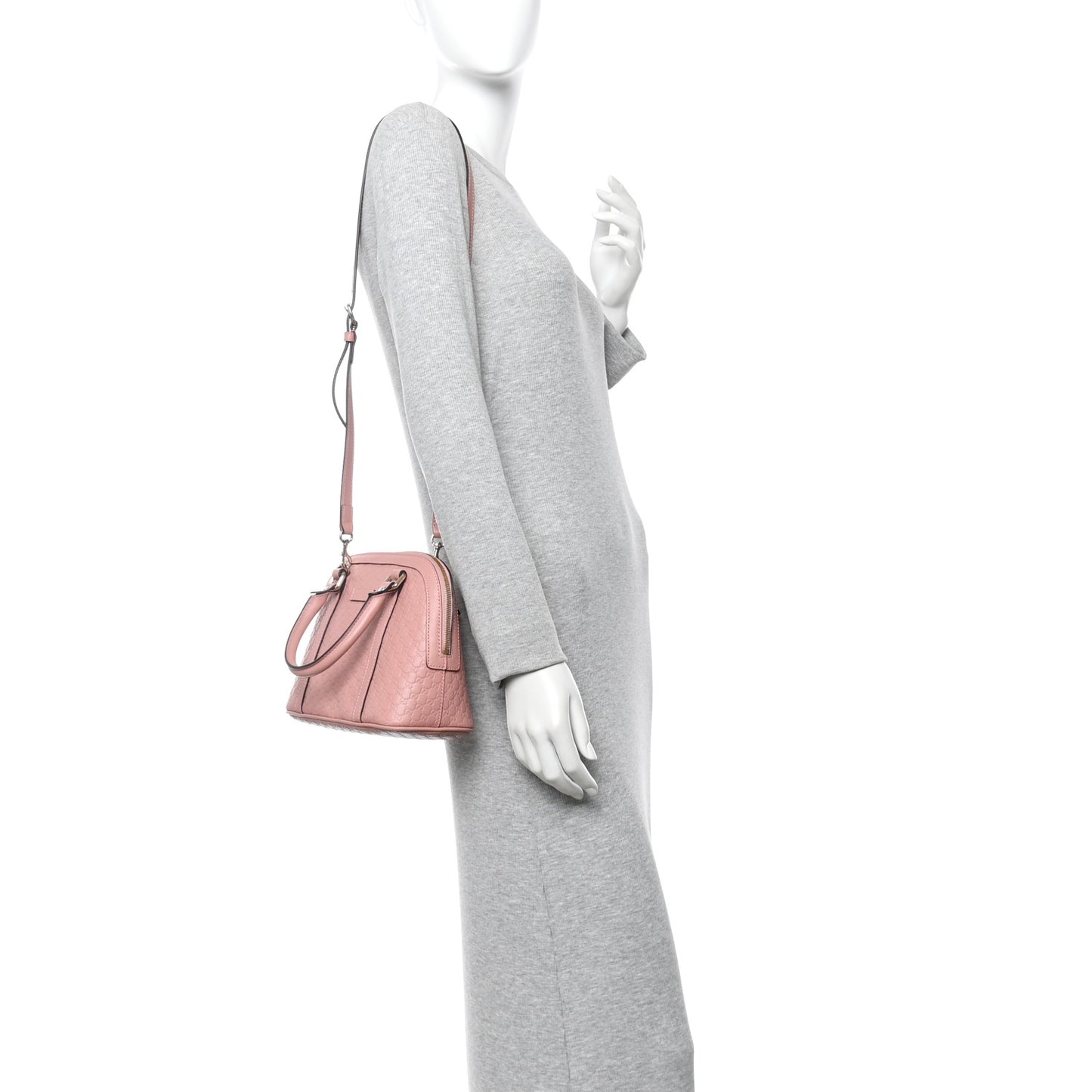 Microguccissima Mini Dome Bag Soft Pink