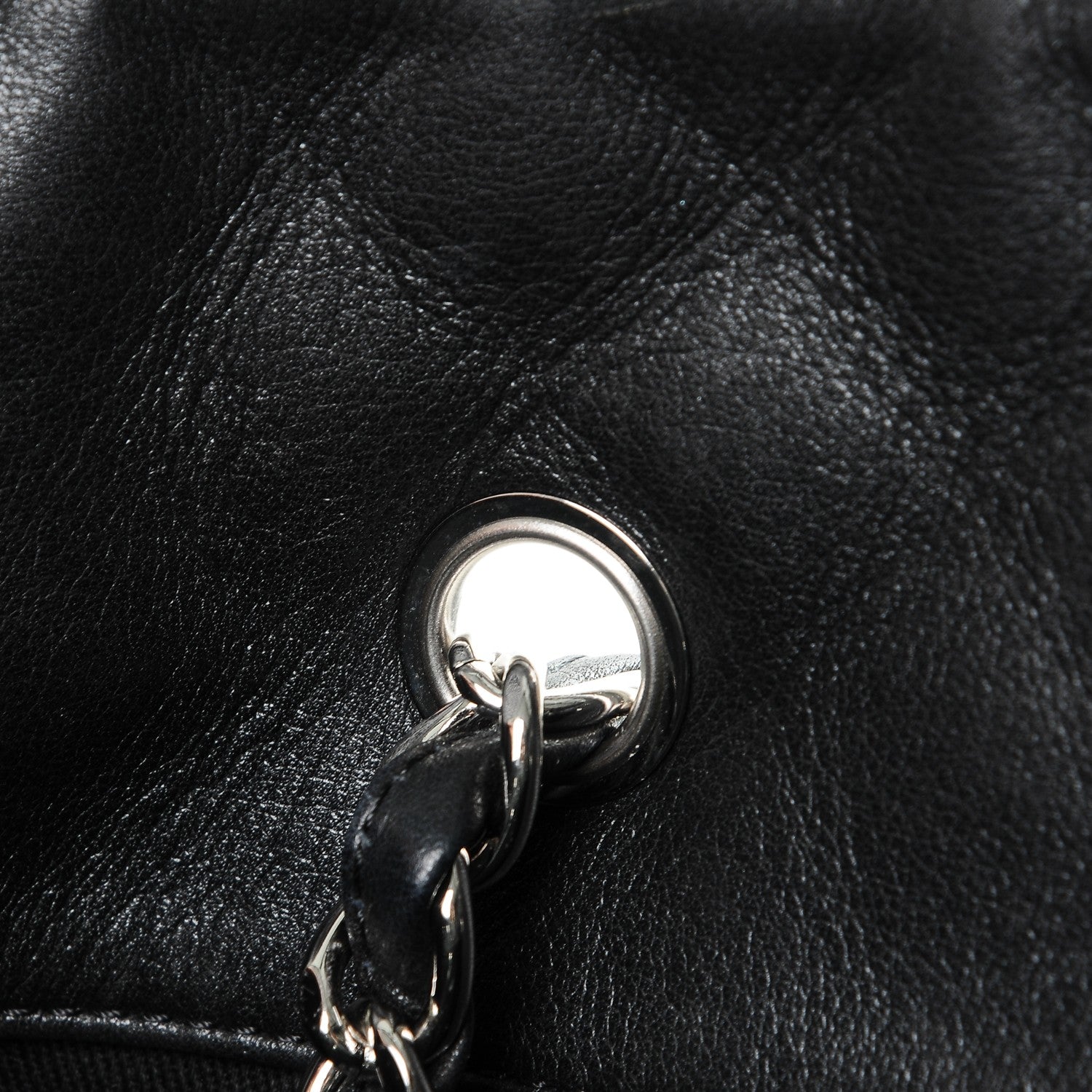 Chanel Calfskin Quilted Large In The Business Tote Black 7 of 10