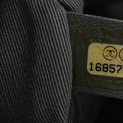 Chanel Caviar Quilted Medium Elastic Shopping Tote Black 7 of 10