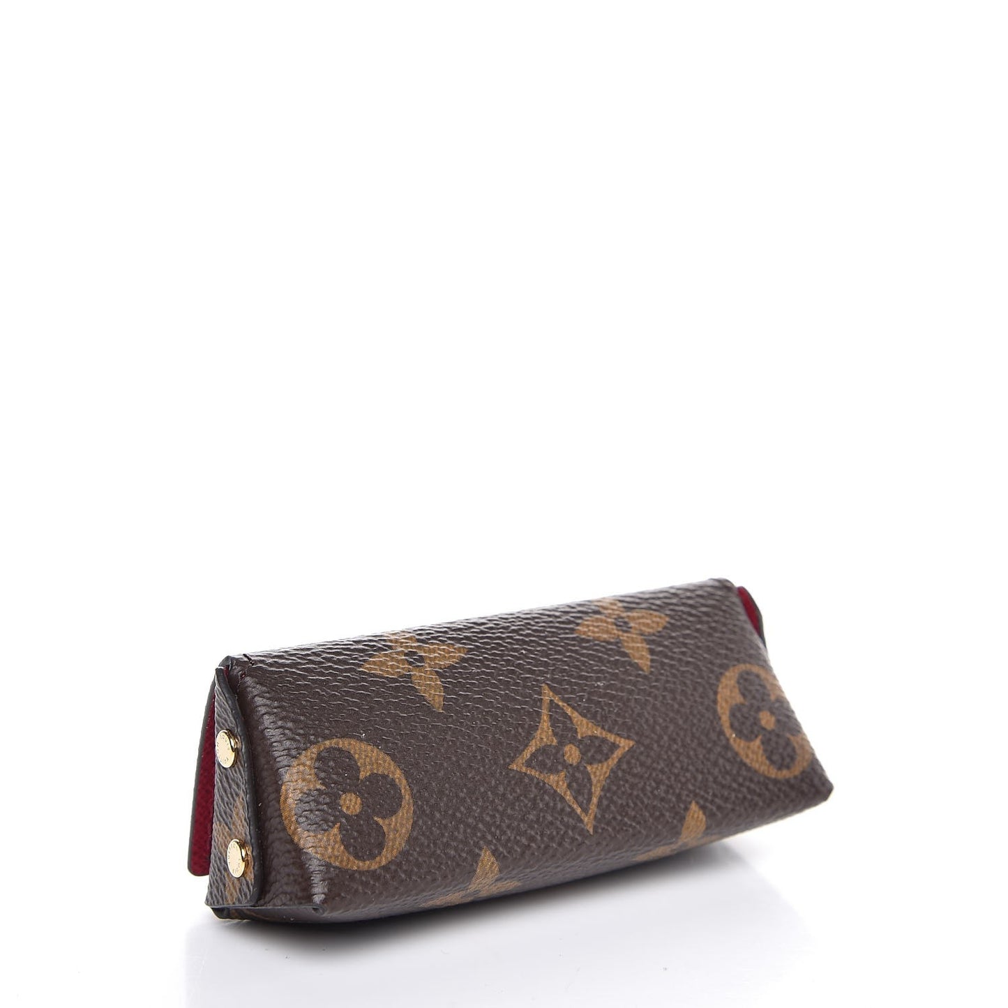 Monogram Lipstick Case Fuchsia