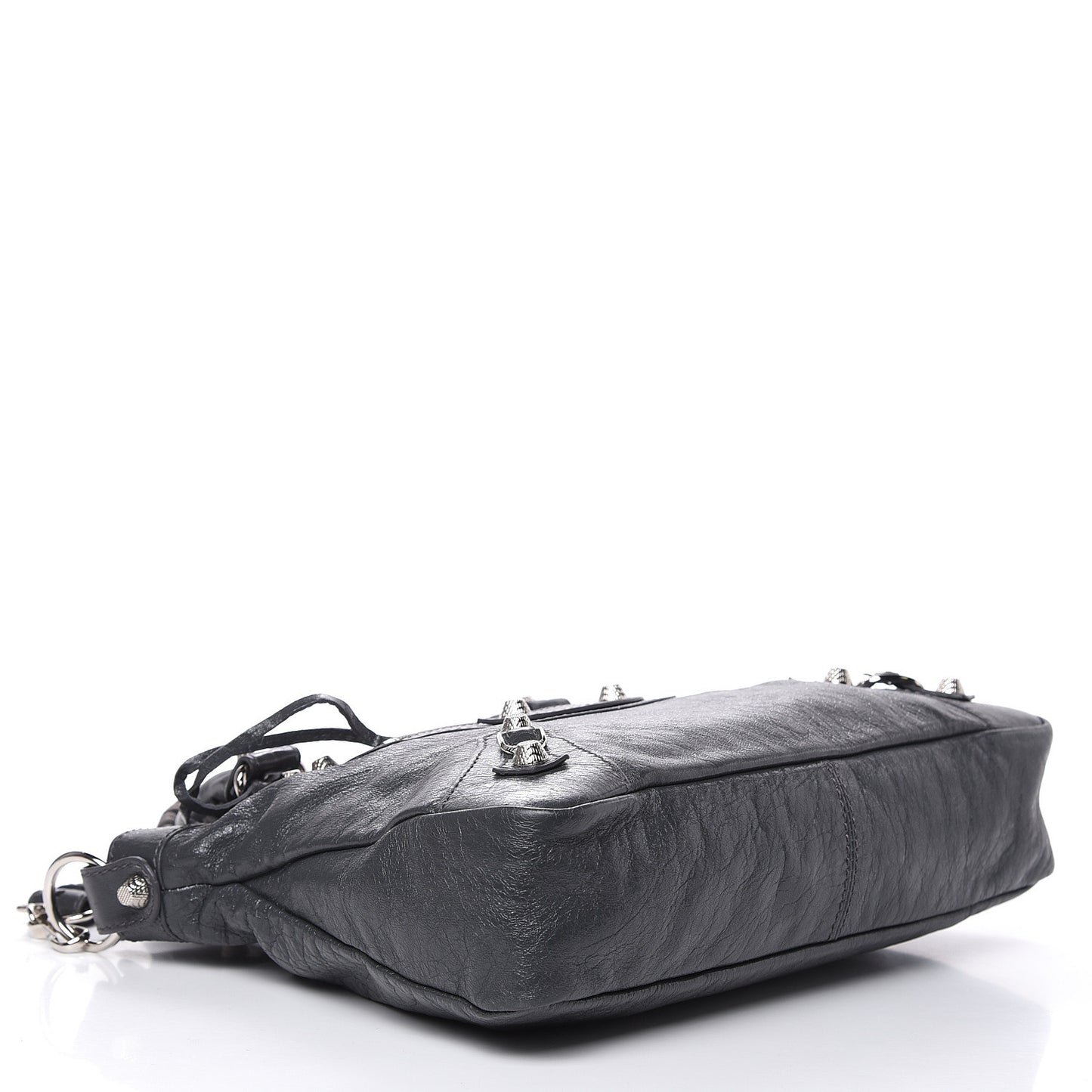 Agneau Giant 12 Silver Hardware Town Gris Tarmac