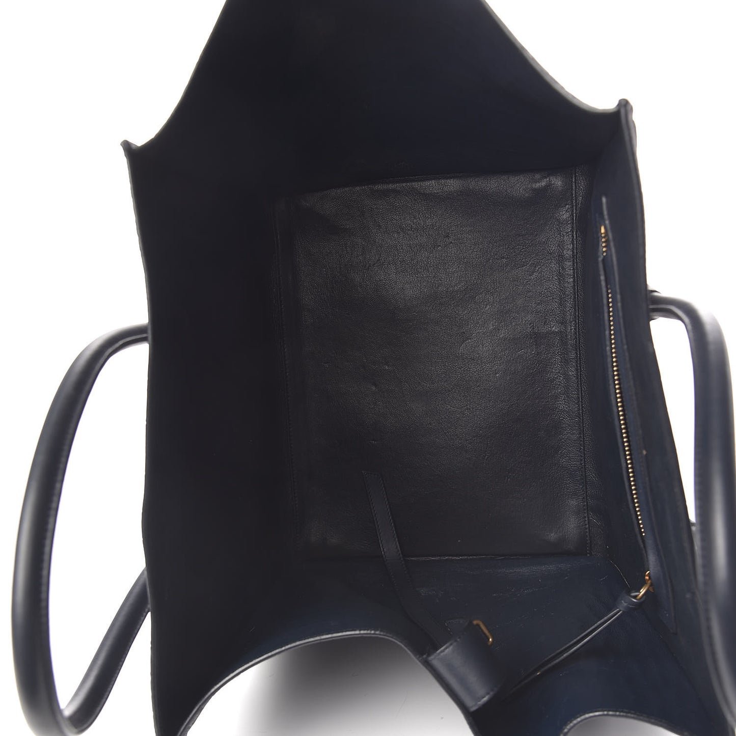 Crocodile Embossed Nubuck Medium Phantom Luggage Navy Blue