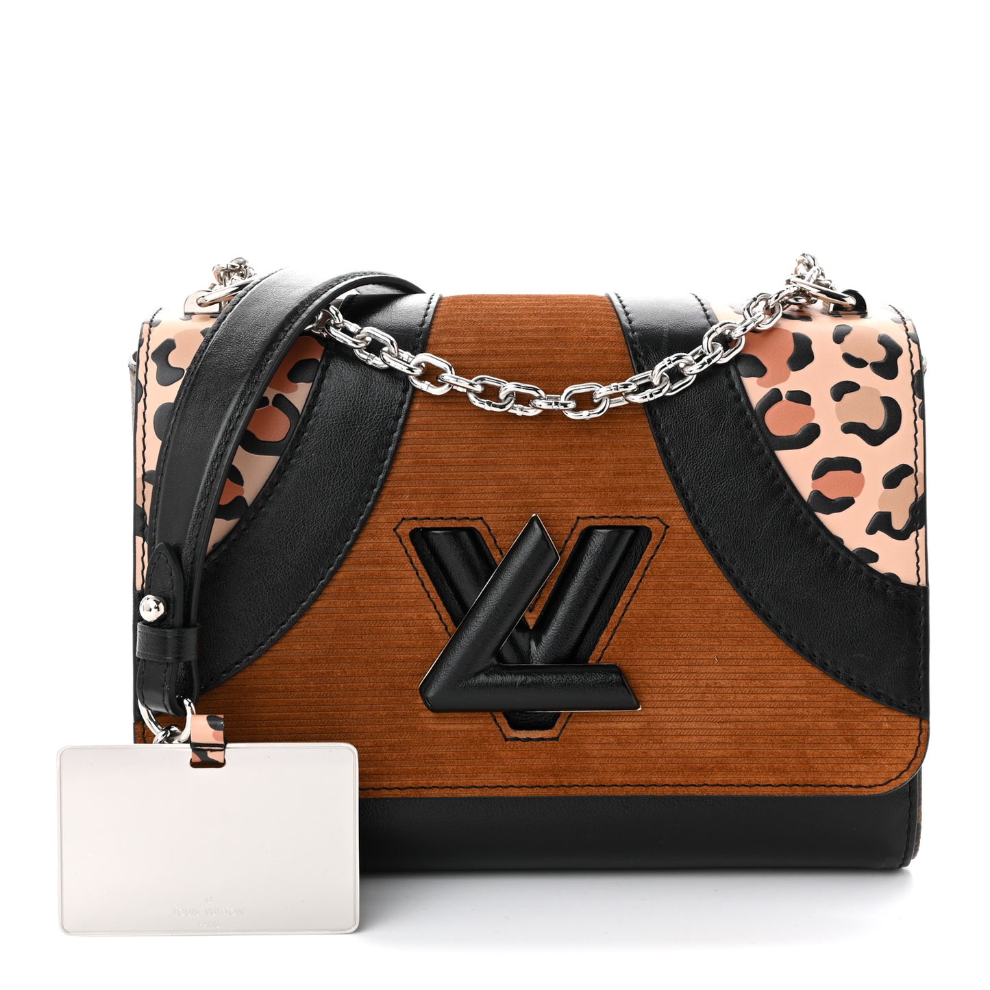 Calfskin Monogram Wild at Heart Twist Shoulder Bag MM