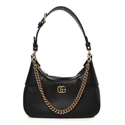Gucci Goatskin Small Aphrodite Shoulder Bag Black 1 of 10