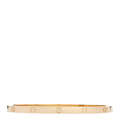 Cartier 18K Yellow Gold Small LOVE Bracelet 17 1 of 8