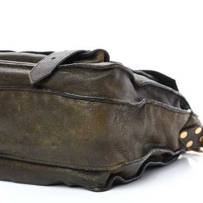Proenza Schouler Lambskin Medium PS1 Satchel Dark Olive 11 of 20