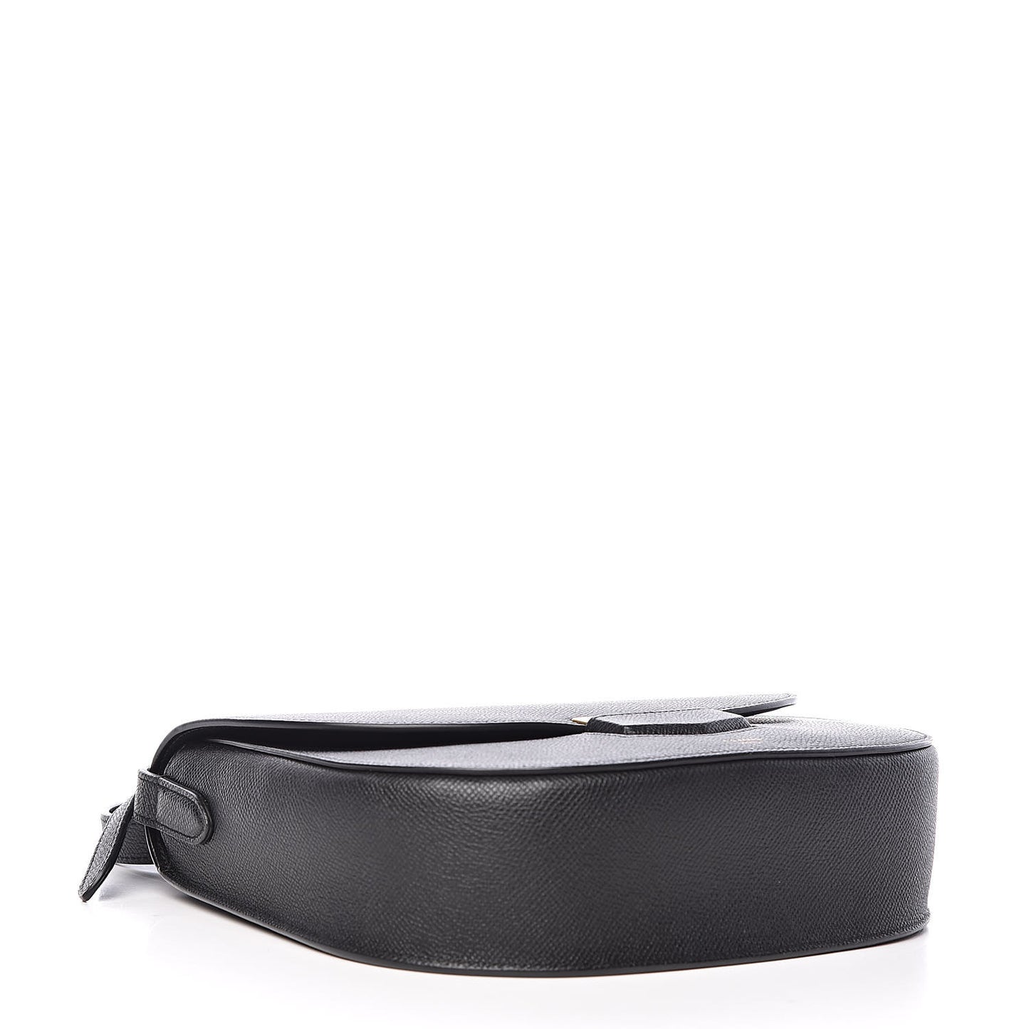 Grained Calfskin Medium Trotteur Black
