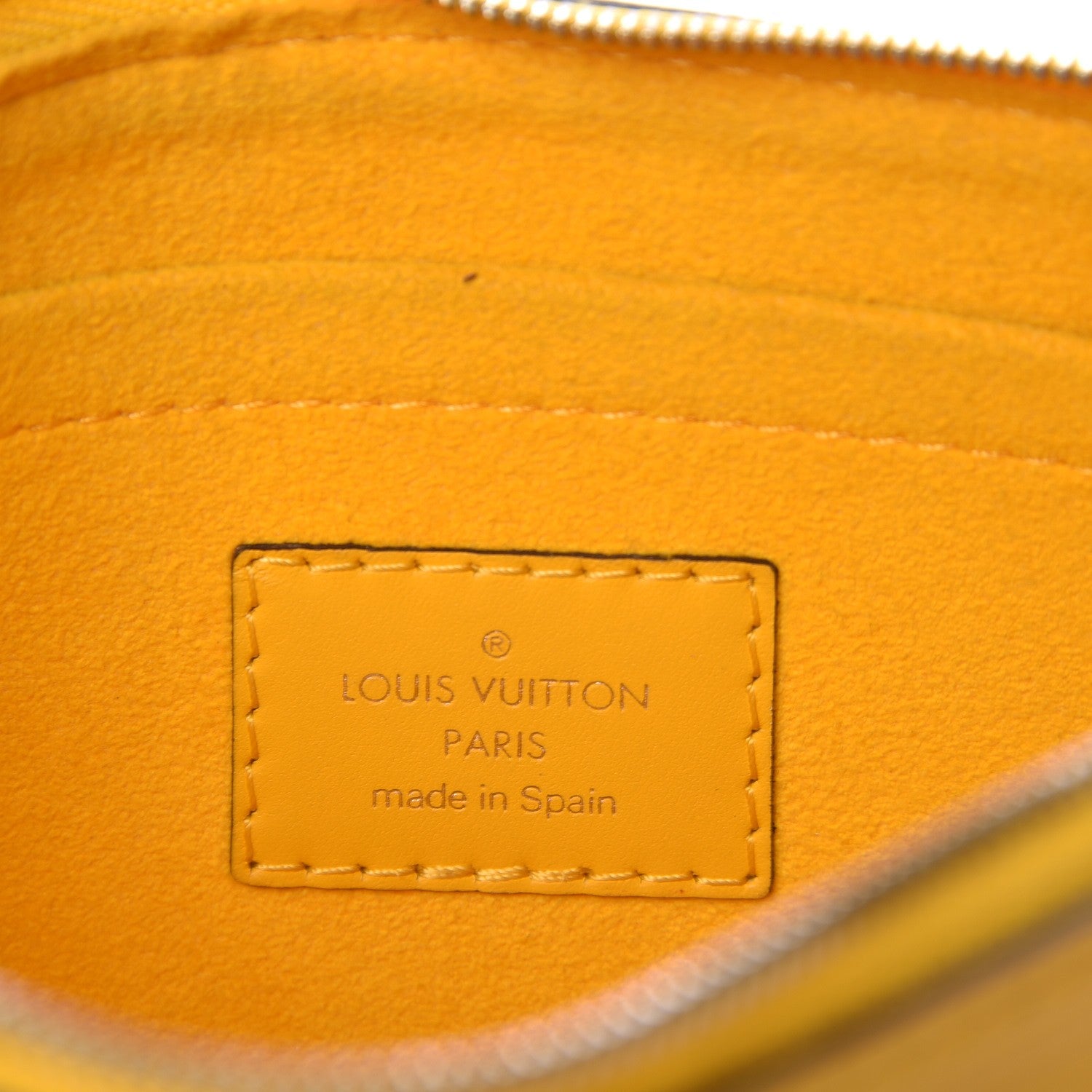 Louis Vuitton Epi Neverfull Pochette MM GM Mimosa 6 of 8