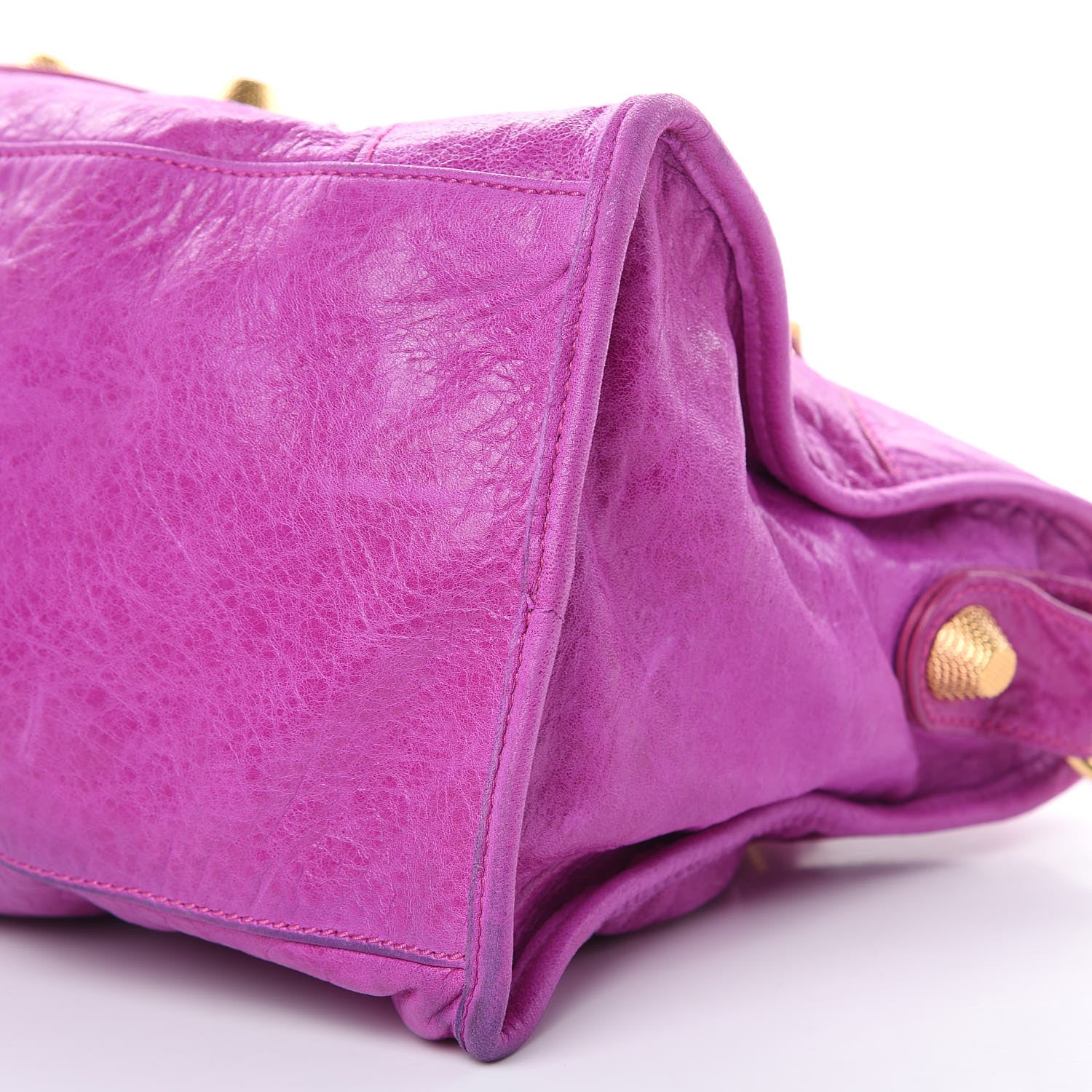 Balenciaga Agneau Giant 21 Gold Hardware Part Time Magenta 9 of 16