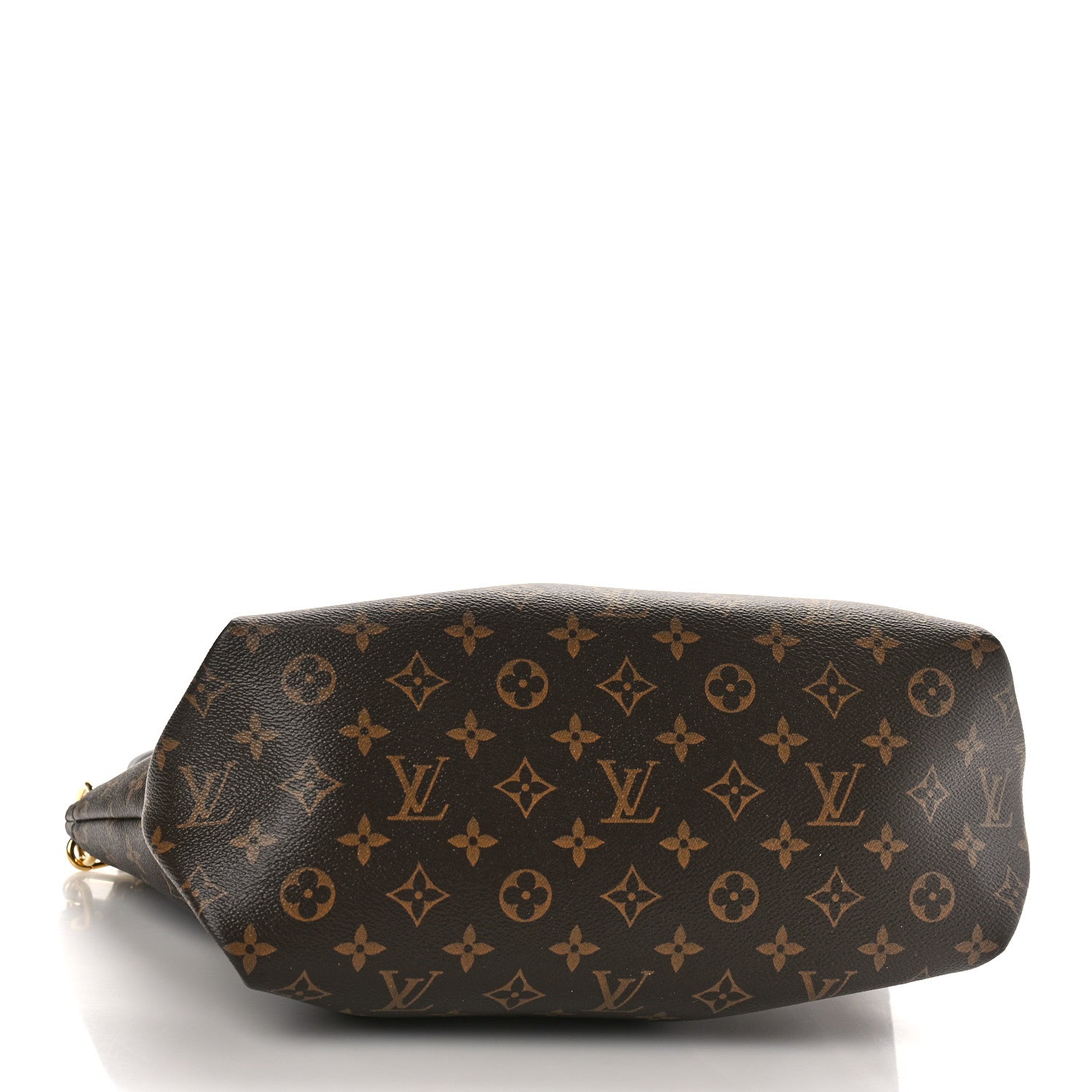 Louis Vuitton Monogram Flower Zipped Tote MM Black 4 of 8