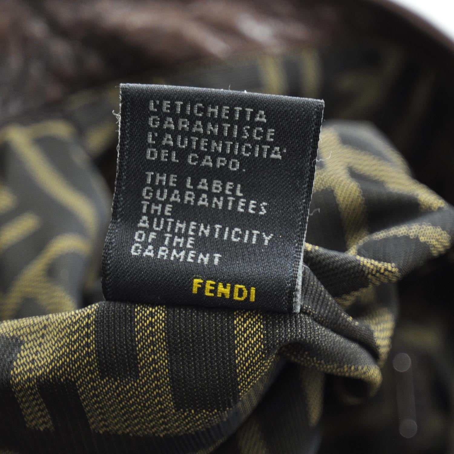 Fendi Nappa Nuvolata Spy Cognac 9 of 12