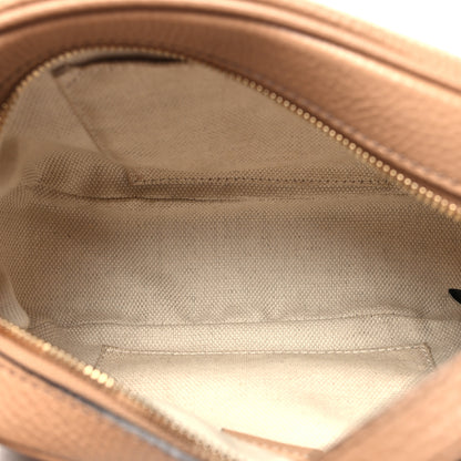 Gucci Pebbled Calfskin Small Soho Disco Bag Camelia 5 of 16