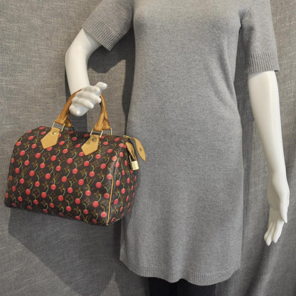 Louis Vuitton Monogram Cerises Speedy 25 3 of 9