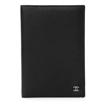 Chanel Calfskin Passport Holder Black 1 of 7