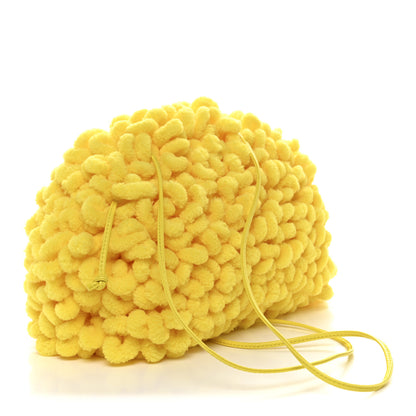 Bottega Veneta Chenille The Mini Pouch Lemon 3 of 10
