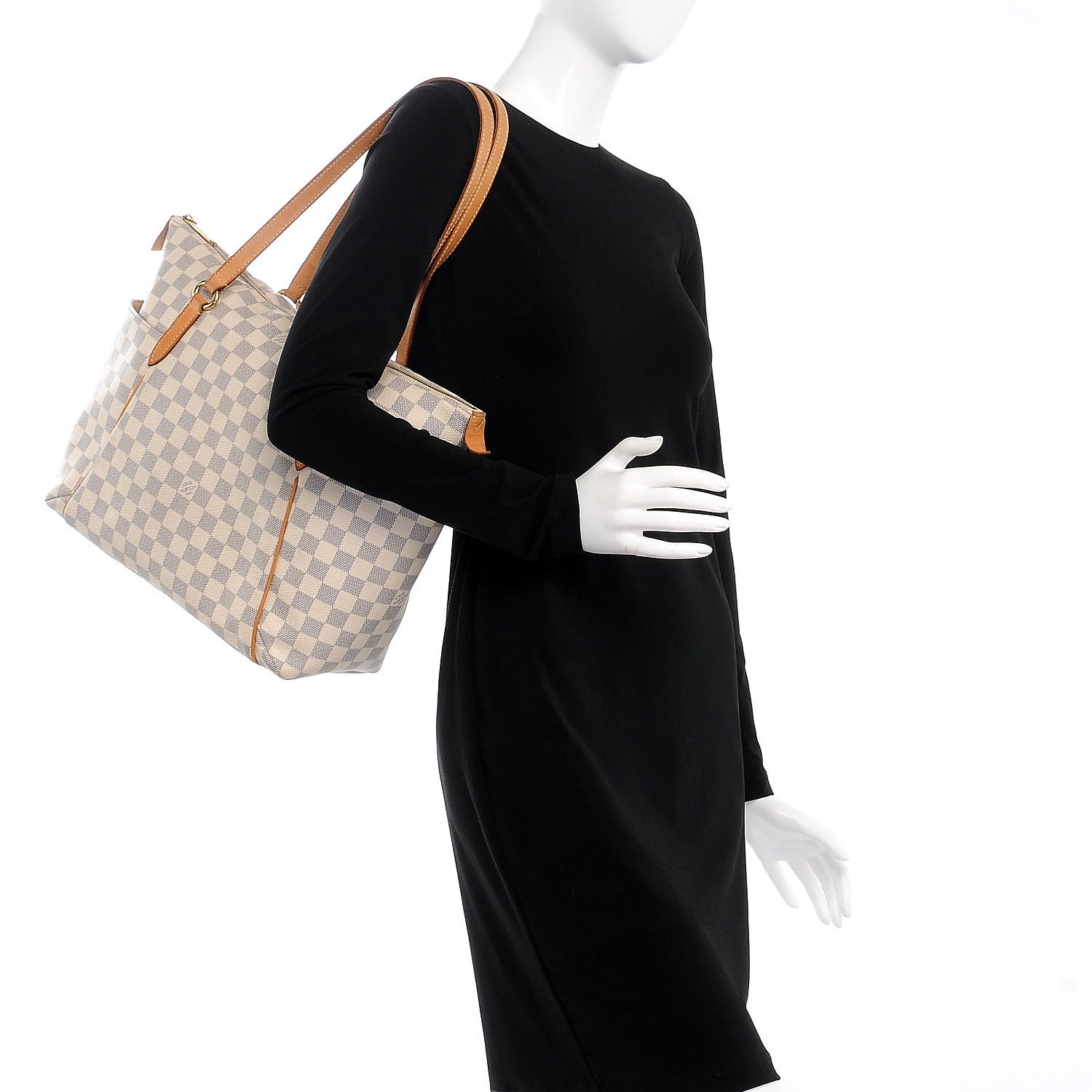 Louis Vuitton Damier Azur Totally MM 2 of 7