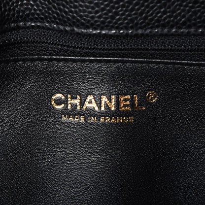 Chanel Caviar Quilted Flap Clutch Black 5 of 7