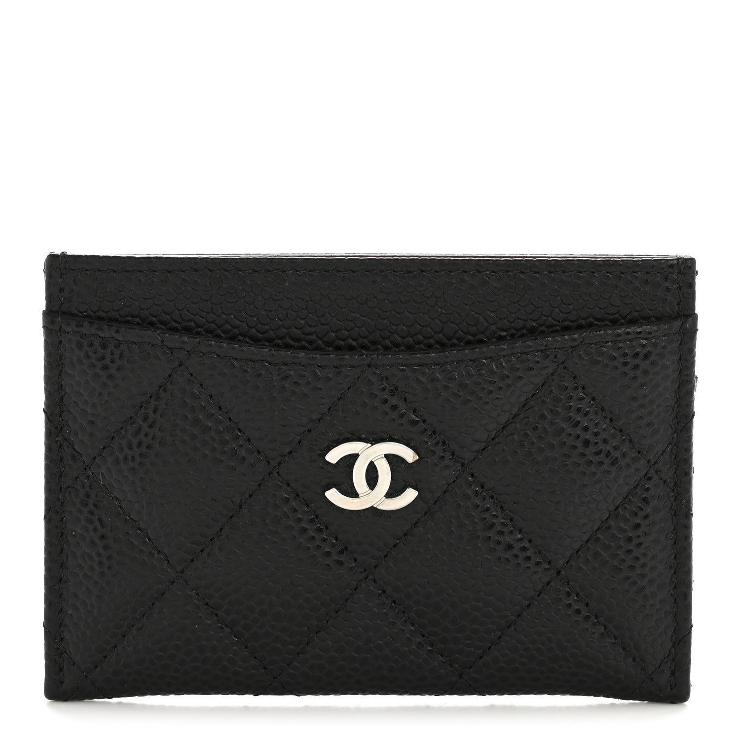 Chanel Caviar Quilted Card Holder Black 1 of 11