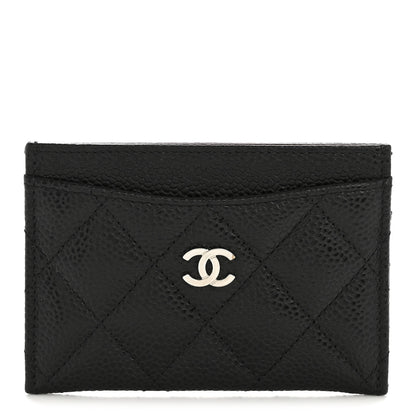 Chanel Caviar Quilted Card Holder Black 1 of 11