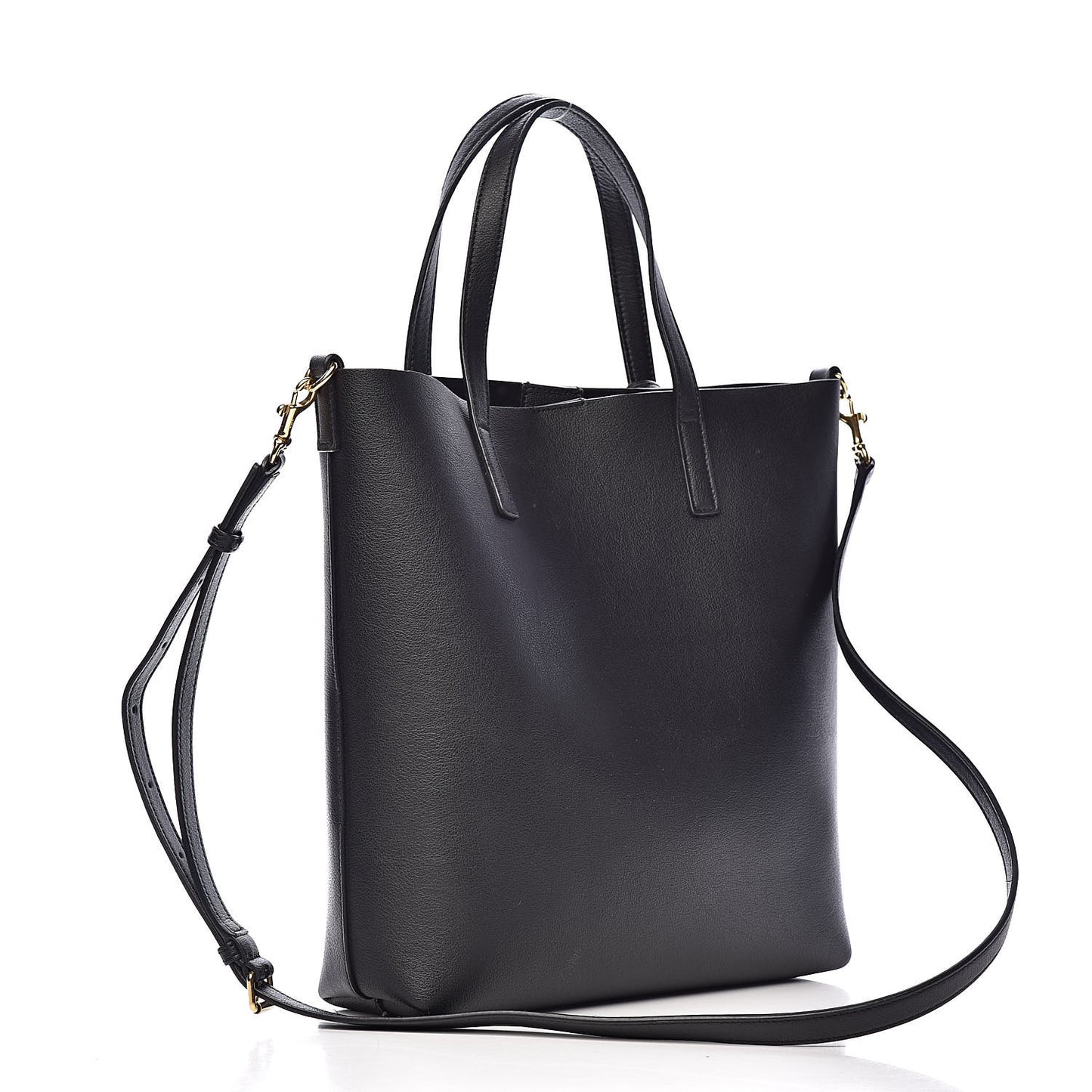 Calfskin Toy Shopping Tote Black