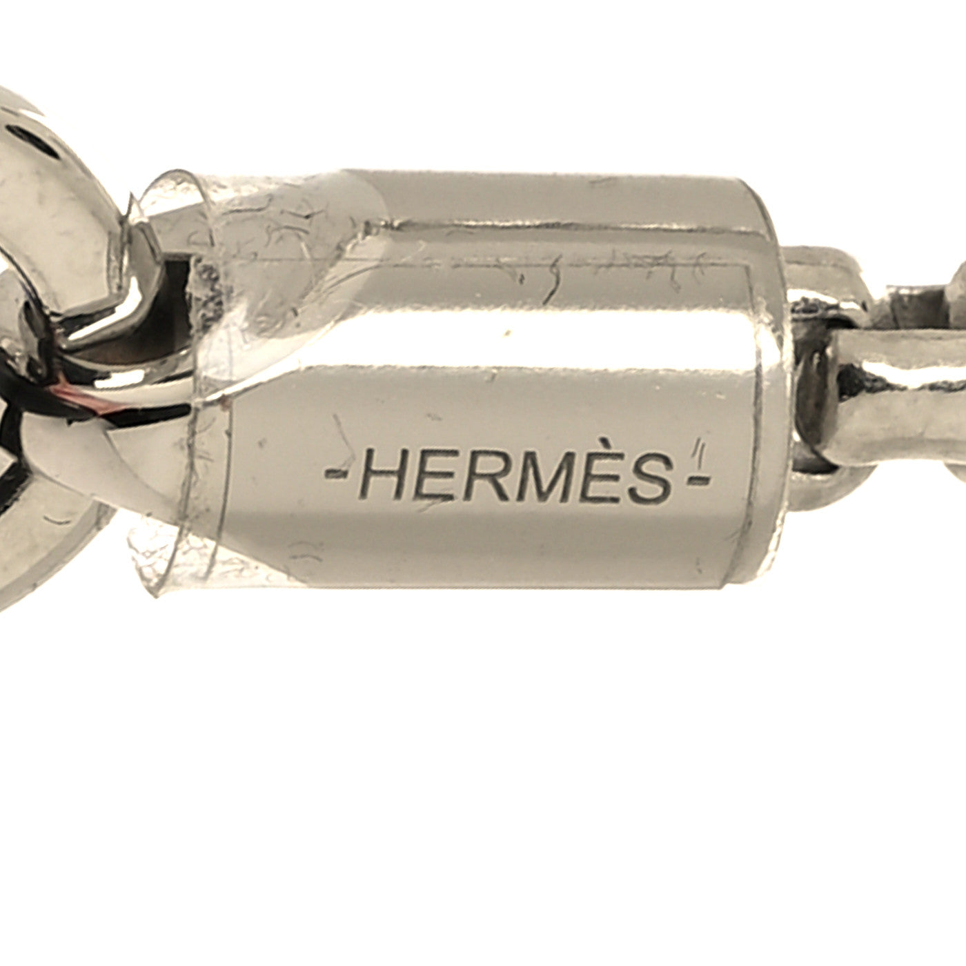 Hermes Palladium Buffalo Horn Swift Meli-Melo Necklace 5 of 5