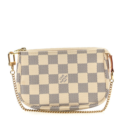 Louis Vuitton Damier Azur Mini Pochette Accessories 1 of 8