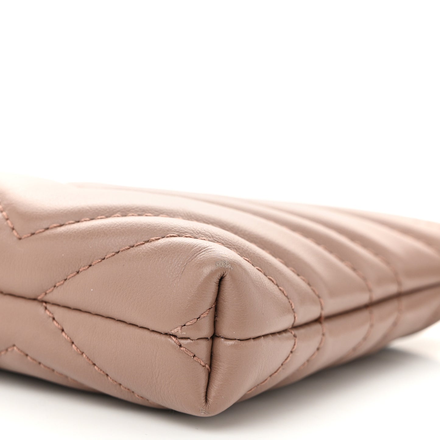 Calfskin Matelasse Mini GG Marmont Chain Bag Porcelain Rose