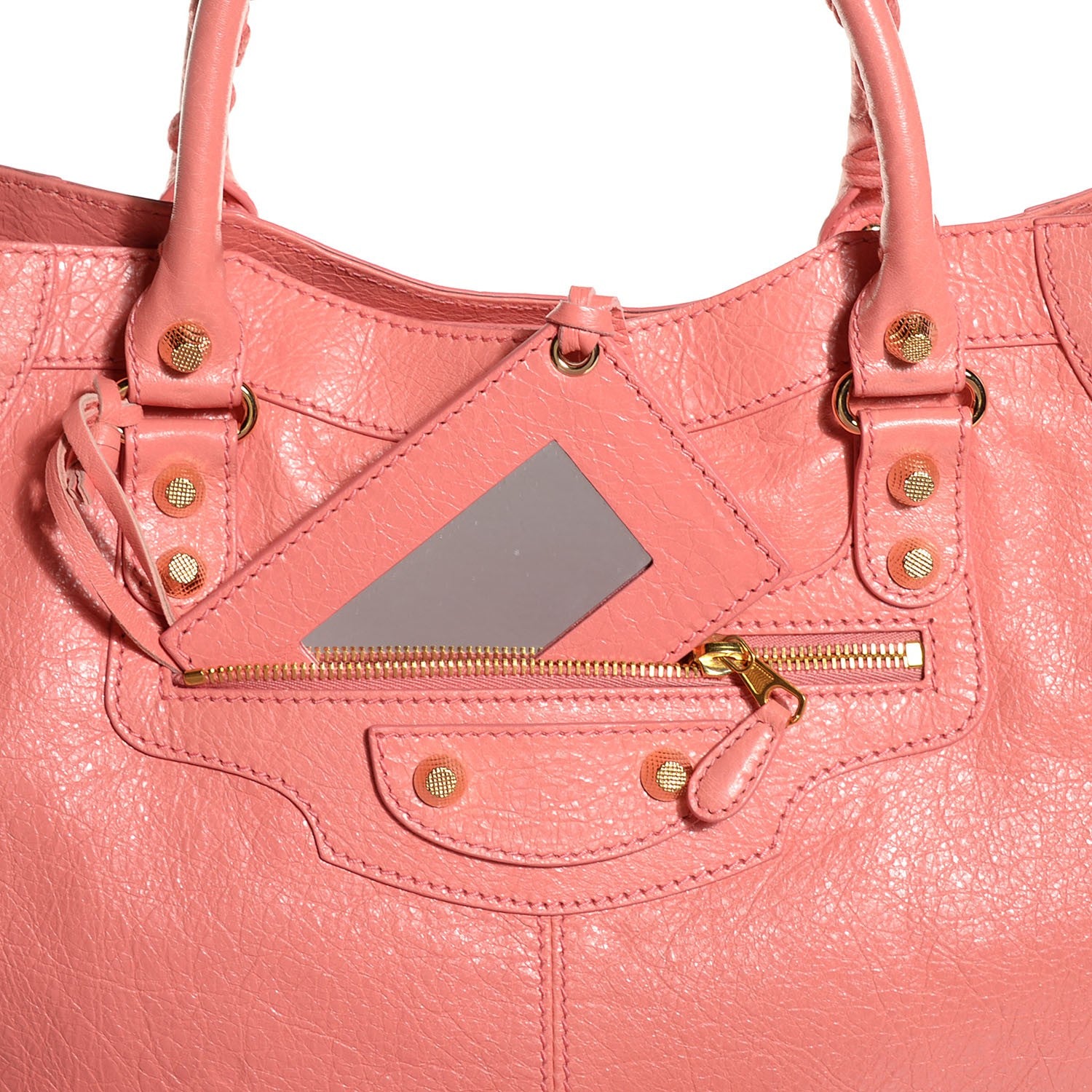 Balenciaga Agneau Giant 12 Gold Hardware Monday Rose Azalee 10 of 11