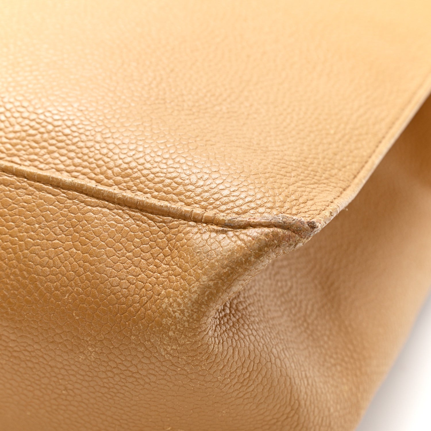 Chanel Caviar CC Tote Beige 17 of 21