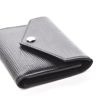 Louis Vuitton Epi Victorine Wallet Black 10 of 12