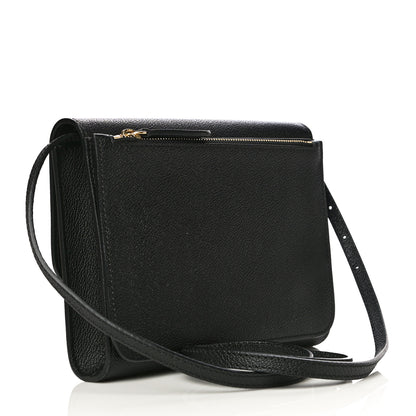 Burberry Grainy Calfskin Small Loxley Crossbody Black 2 of 9