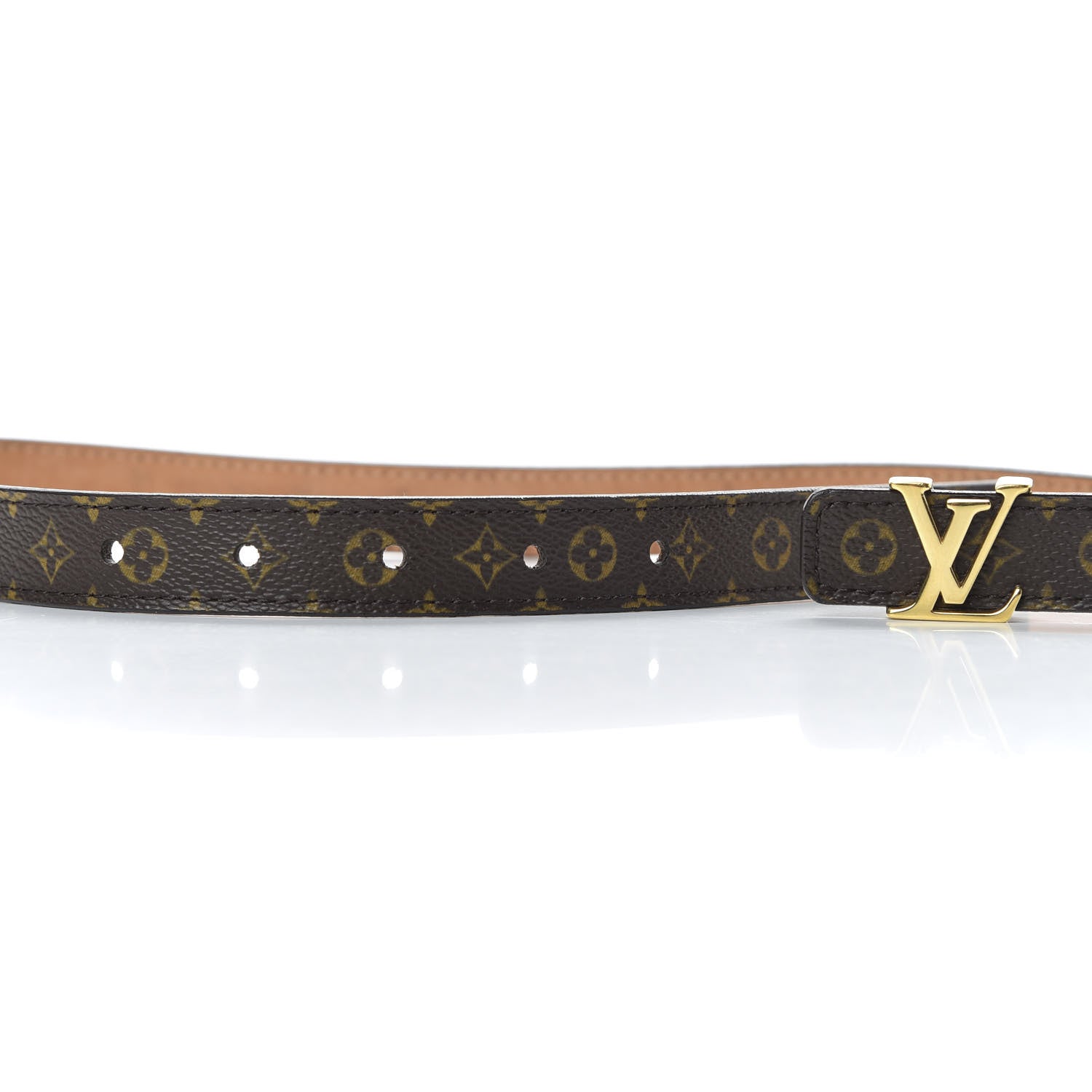 Louis Vuitton Monogram 20mm Initiales Belt 80 32 6 of 6